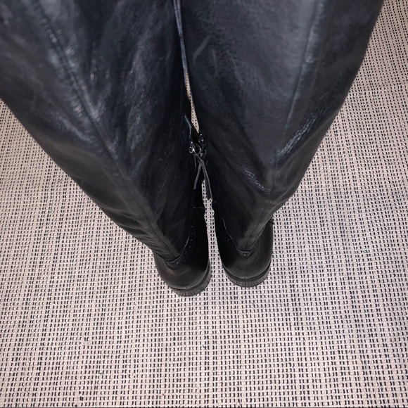 Sam Edelman Prina Studded Black Riding Boots, 9.5 - Picture 8 of 13